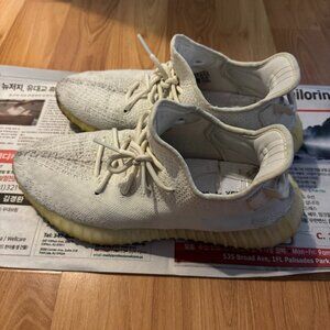 Adidas Yeezy Boost 350 V2 Cream Triple White Size 11.5 Used No Box